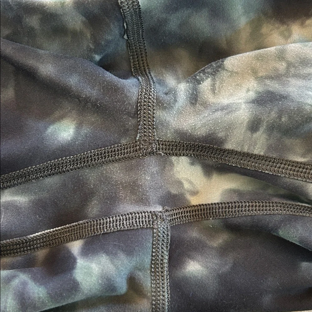 Lululemon‎ Align High Rise Pant 25” Diamond Dye Tidewater Teal Size 0